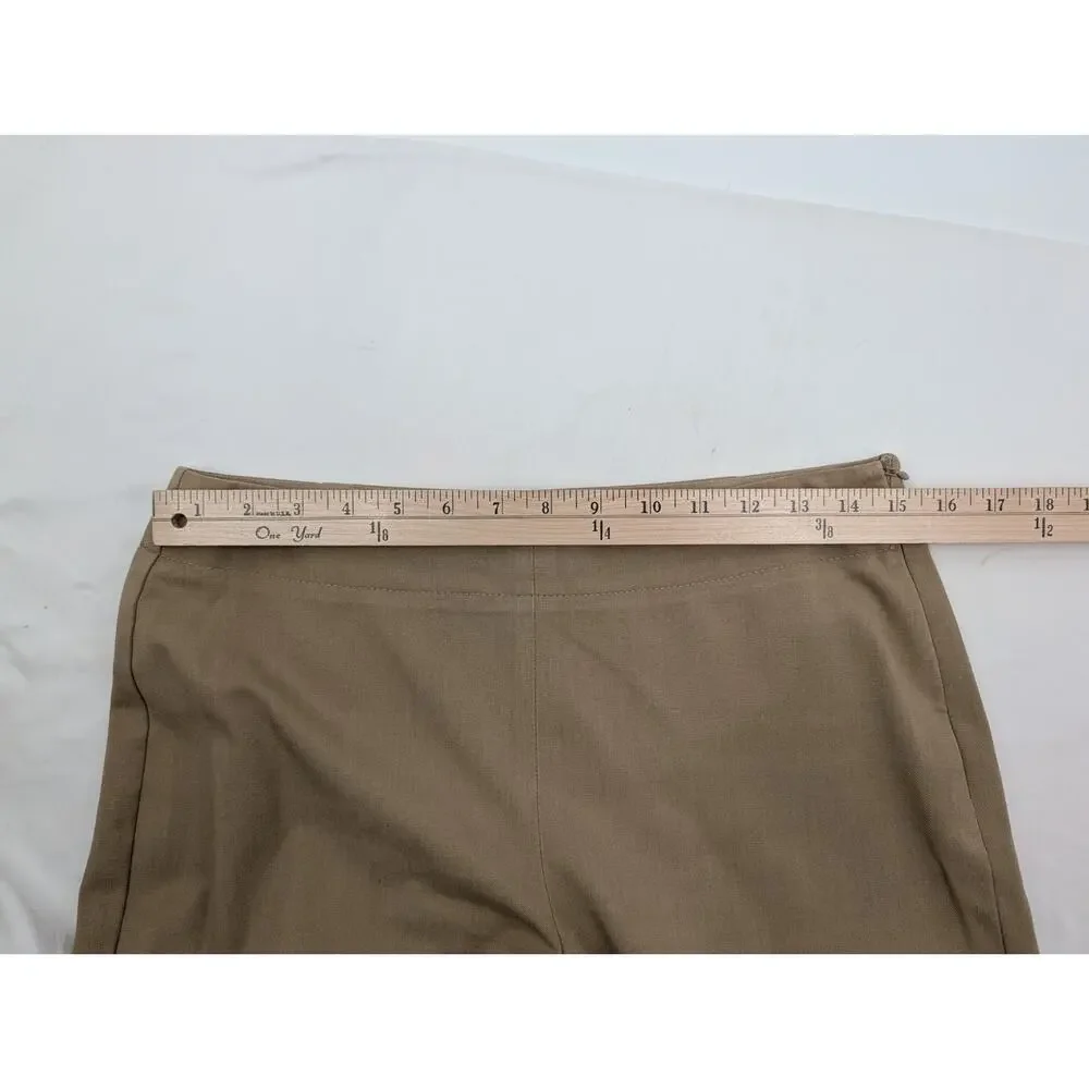 Talbots Heritage Size 6 Tan Pants Career Office Work Basic Staple Capsule **